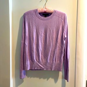 Banana Republic lightweight soft lavender sweater small